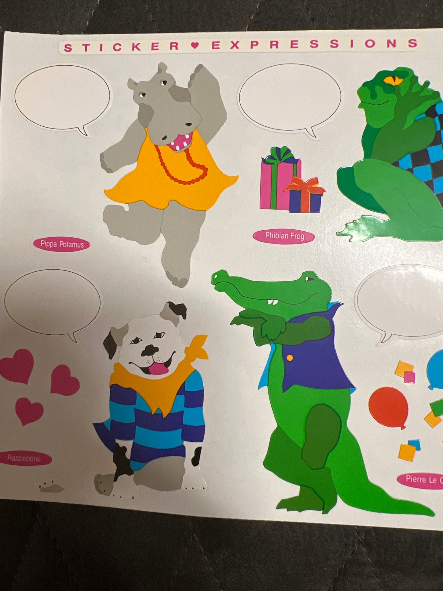 Mrs. Grossman’s Extravagant Stickers Birthday Creatures New