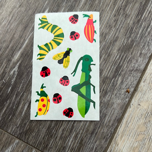 Mrs. Grossman’s Stickers Insects Grasshopper Bugs 1/2 Sheets