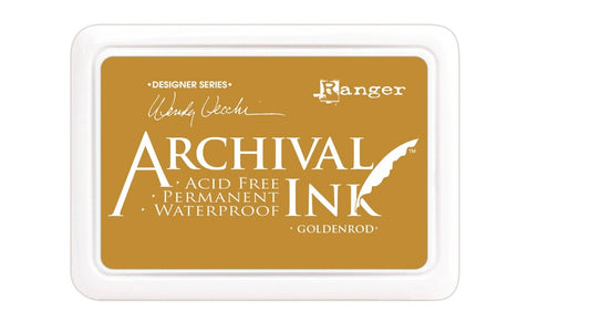 Archival Ink Pads Goldenrod cardmaking