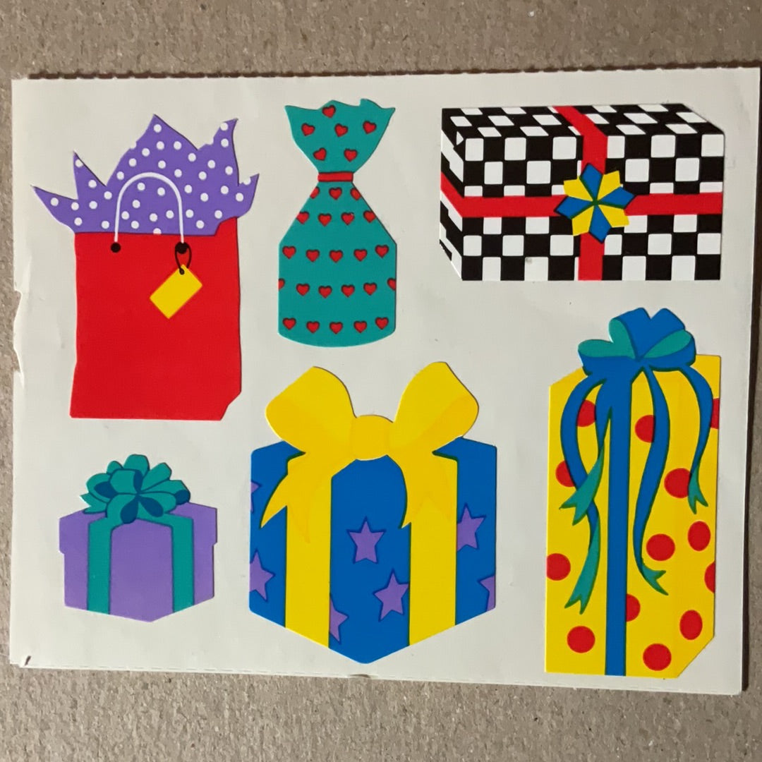 Mrs. Grossman’s Large Stickers Presents 1/2 Sheet