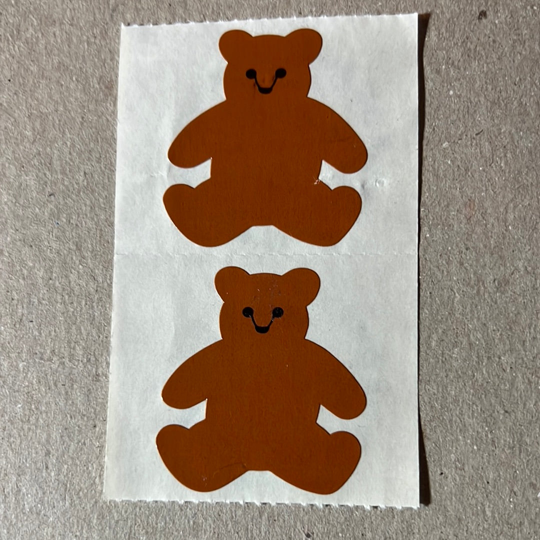 Mrs. Grossman’s Stickers Large Bears 1/2 Sheet