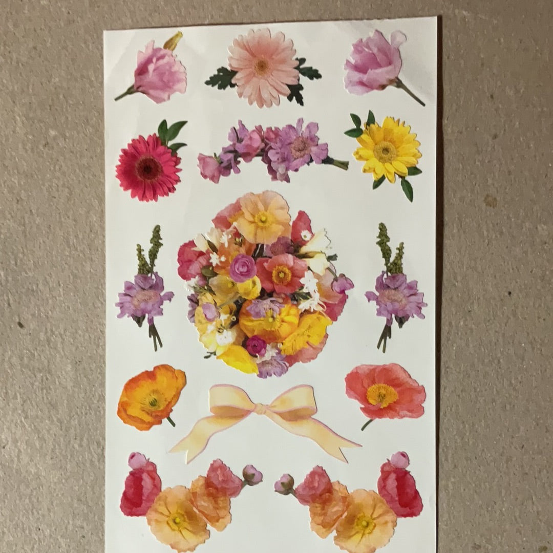 Mrs. Grossman’s Large Stickers Flowers