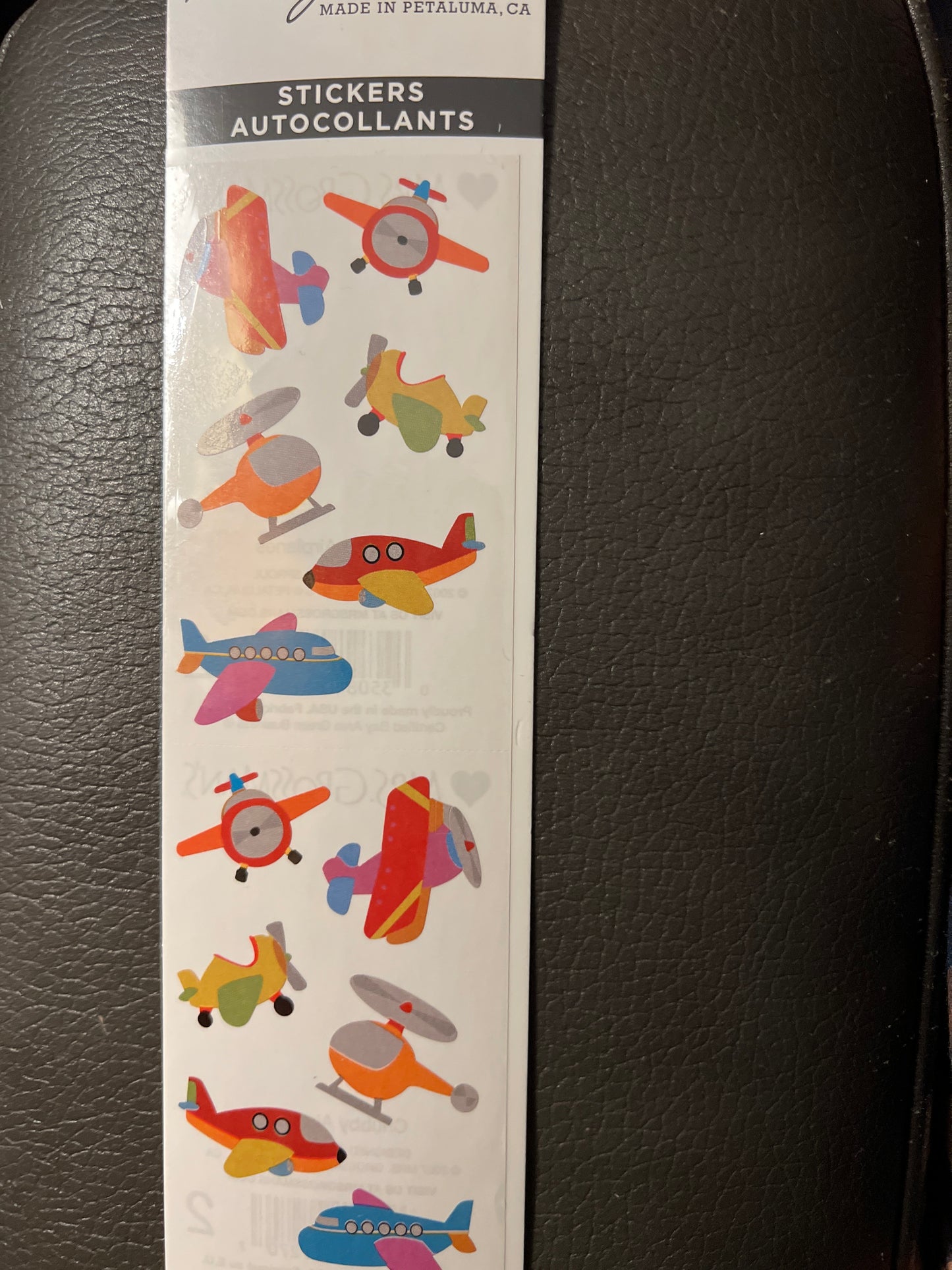 Mrs. Grossman’s Stickers Chubby Planes New