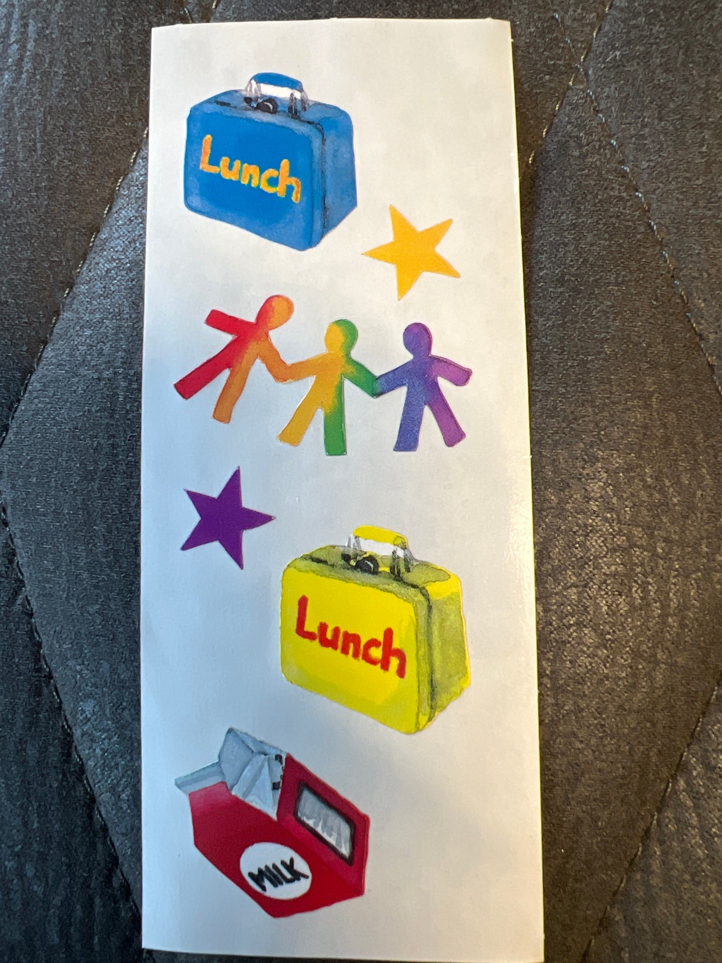 Creative Memories Stickers School Years Lunch new