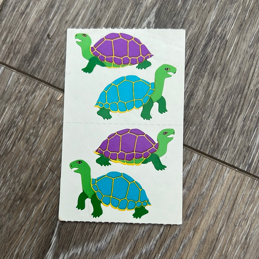 Mrs. Grossman’s Stickers Turtles 1/2 Sheet