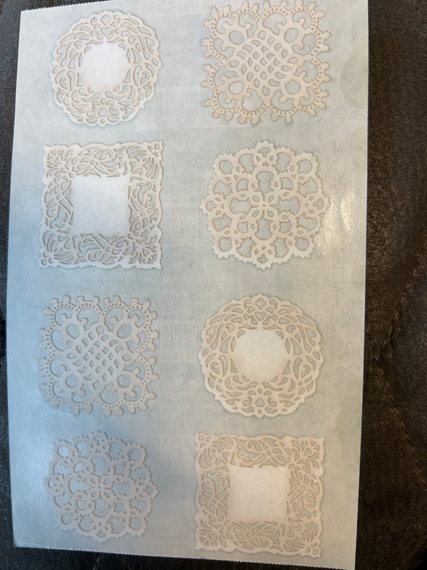 Mrs. Grossman’s Large Stickers Lace Medallions New