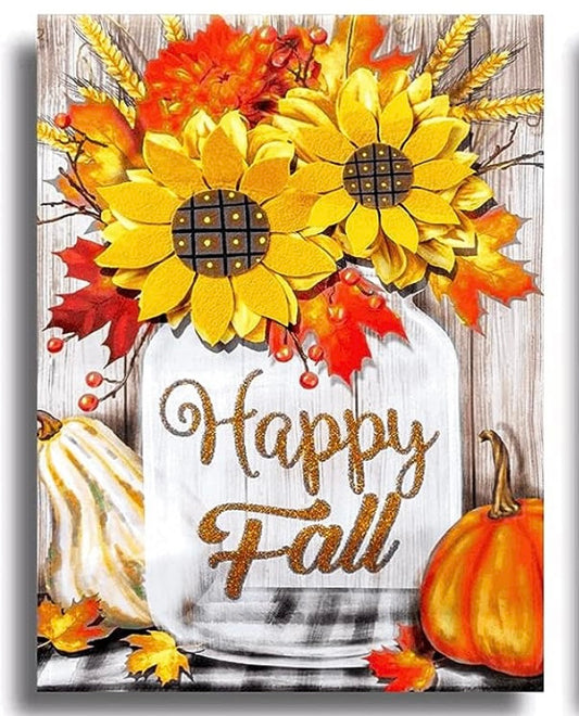 Diamond Painting Kits Happy Fall QY1015