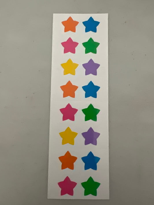 Mrs. Grossman’s Stickers Rainbow Stars New