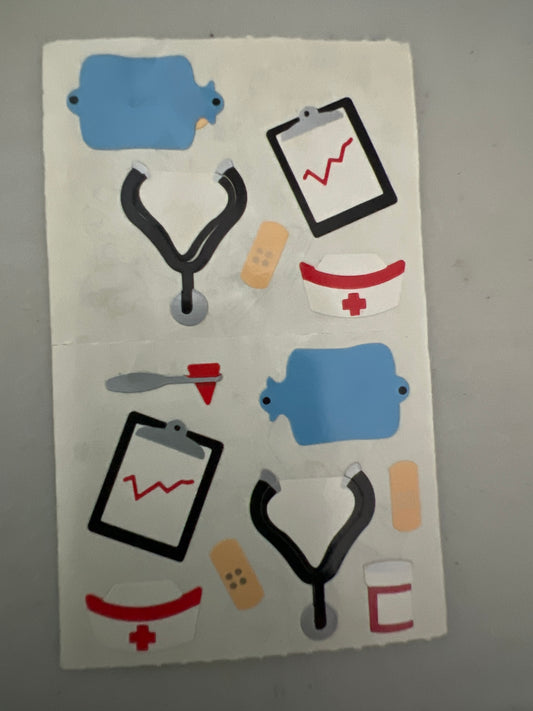 Mrs. Grossman’s Stickers Medical 1/2 Sheet