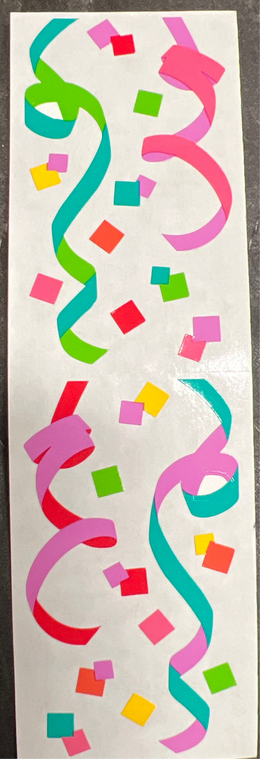 Mrs. Grossman’s Stickers Birthday Confetti New