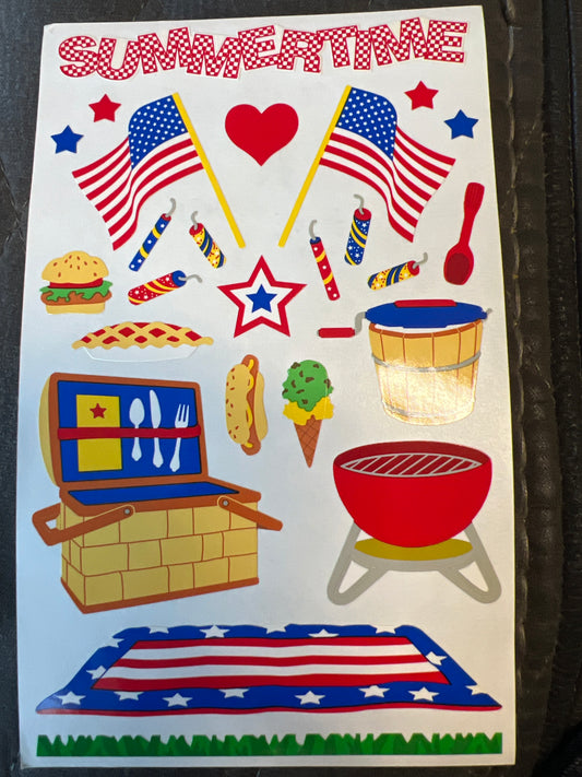 Mrs. Grossman’s Large Stickers Summertime New