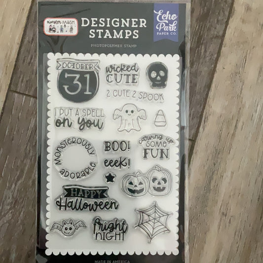 2 Cute 2 Spook Stamps MM323044 Halloween