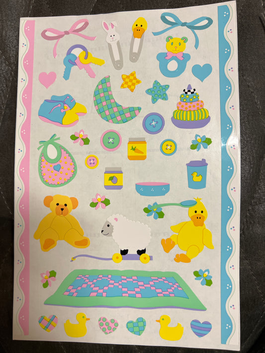 Mrs. Grossman’s Super Extravagant Stickers Baby New
