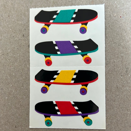 Mrs. Grossman’s Stickers Skateboards 1/2 Sheet