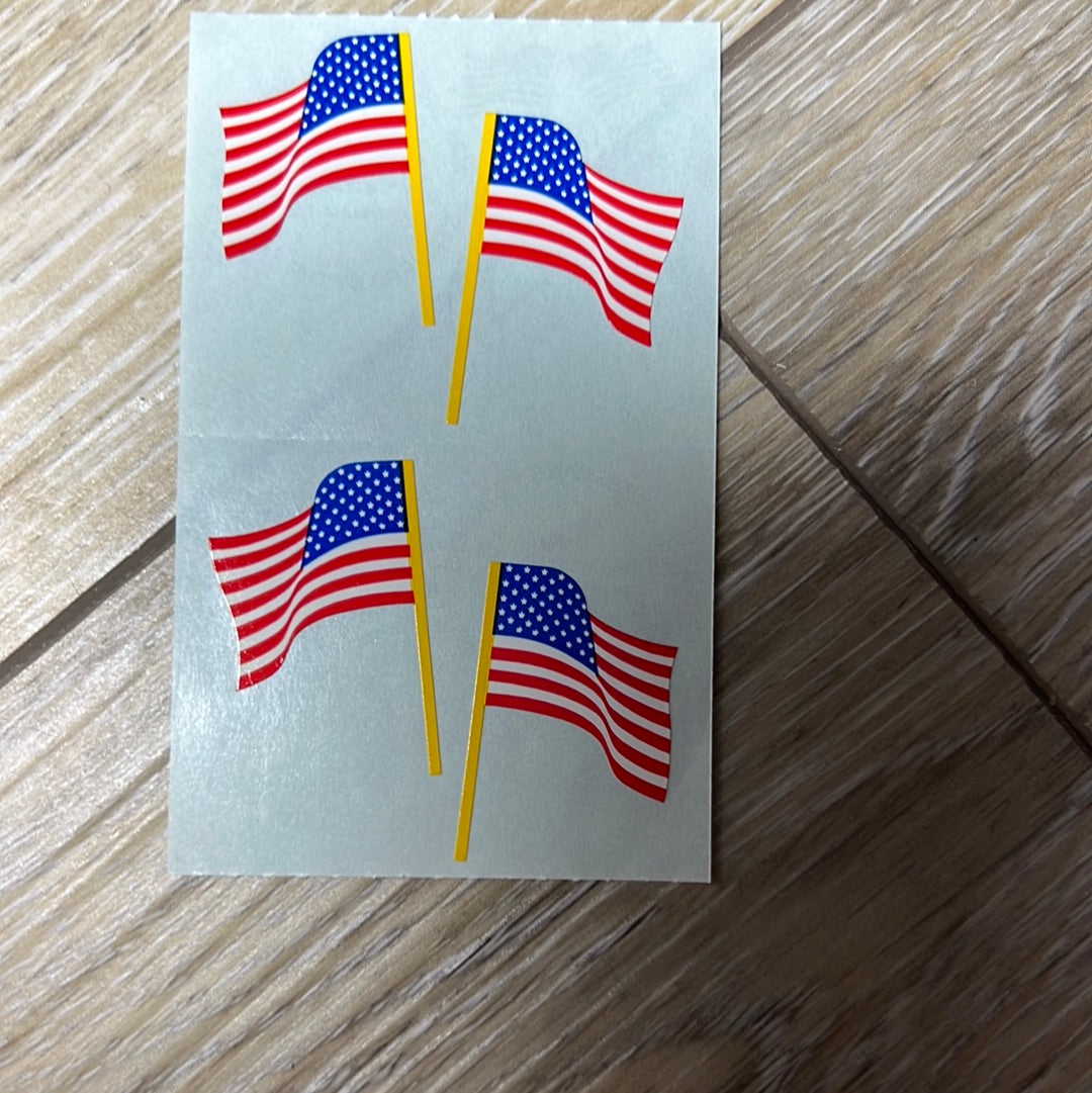 Mrs. Grossman’s Stickers Flags 1/2 Sheet
