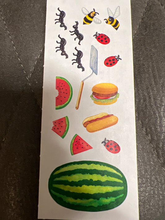 Creative Memories Stickers Happenings Cookout new