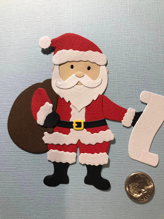 Santa Die Cuts Christmas