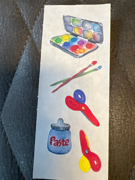 Creative Memories Stickers School Years Art new