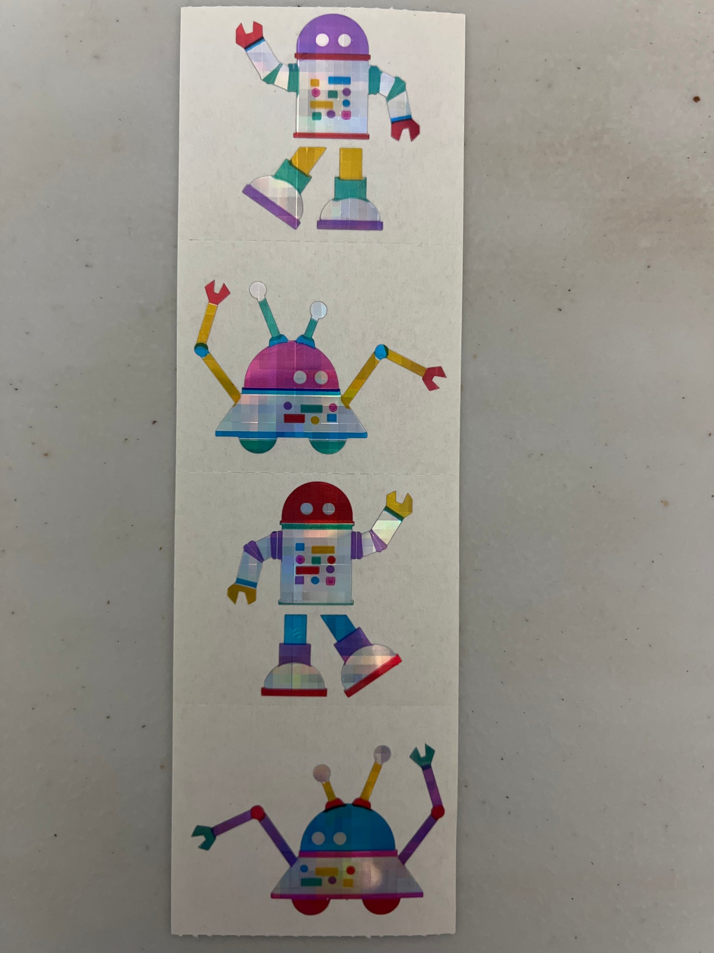 Mrs. Grossman’s Stickers Space Robots