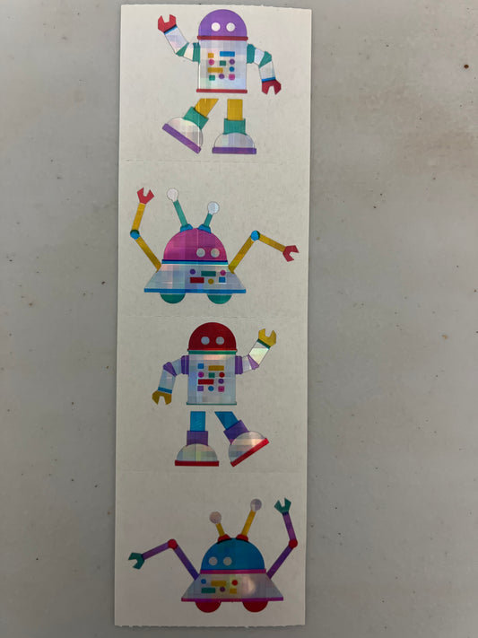 Mrs. Grossman’s Stickers Space Robots