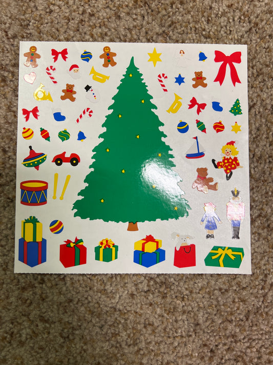 Mrs. Grossman’s Extravagant Stickers Christmas Tree New