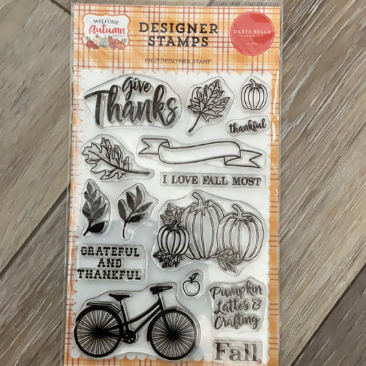 I Love Fall Most Stamps CBWA138043