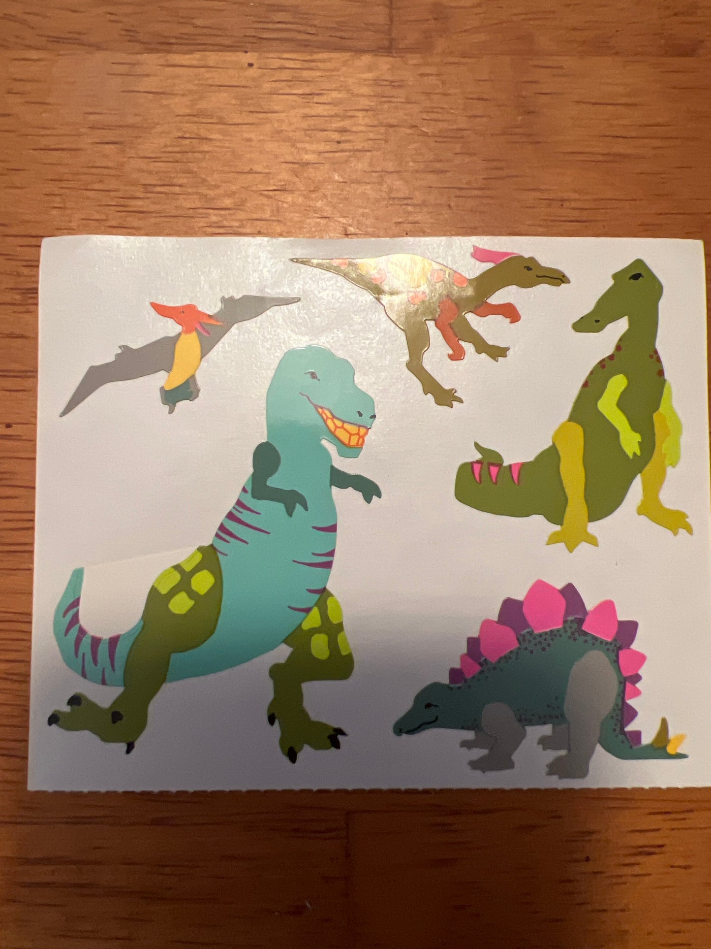 Mrs. Grossman’s Large Stickers Dinosaurs 1/2 Sheet