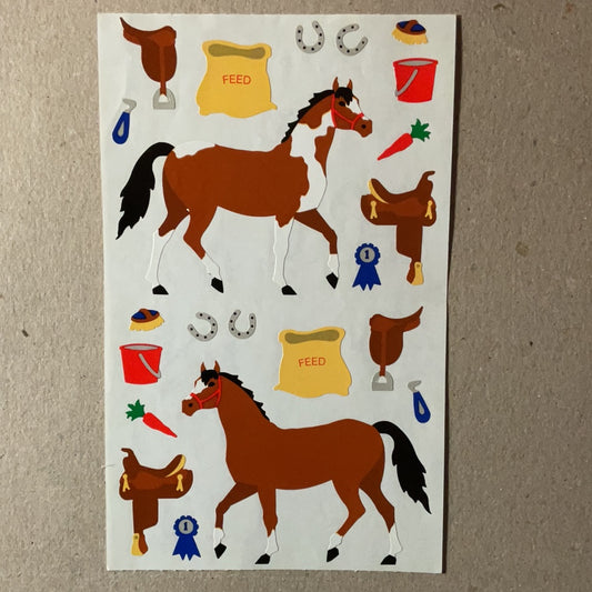 Mrs. Grossman’s Large Stickers Horses