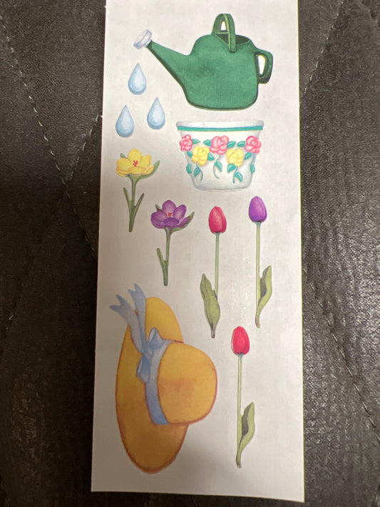 Creative Memories Stickers Happenings Spring, Gardening new