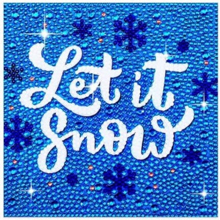 Diamond Painting Kits Let It Snow Winter Easy