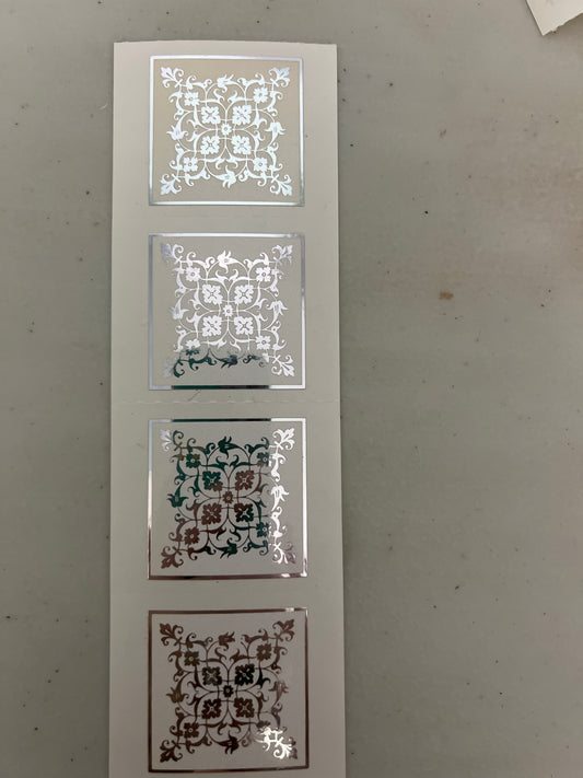 Mrs. Grossman’s Stickers Square Seal  New