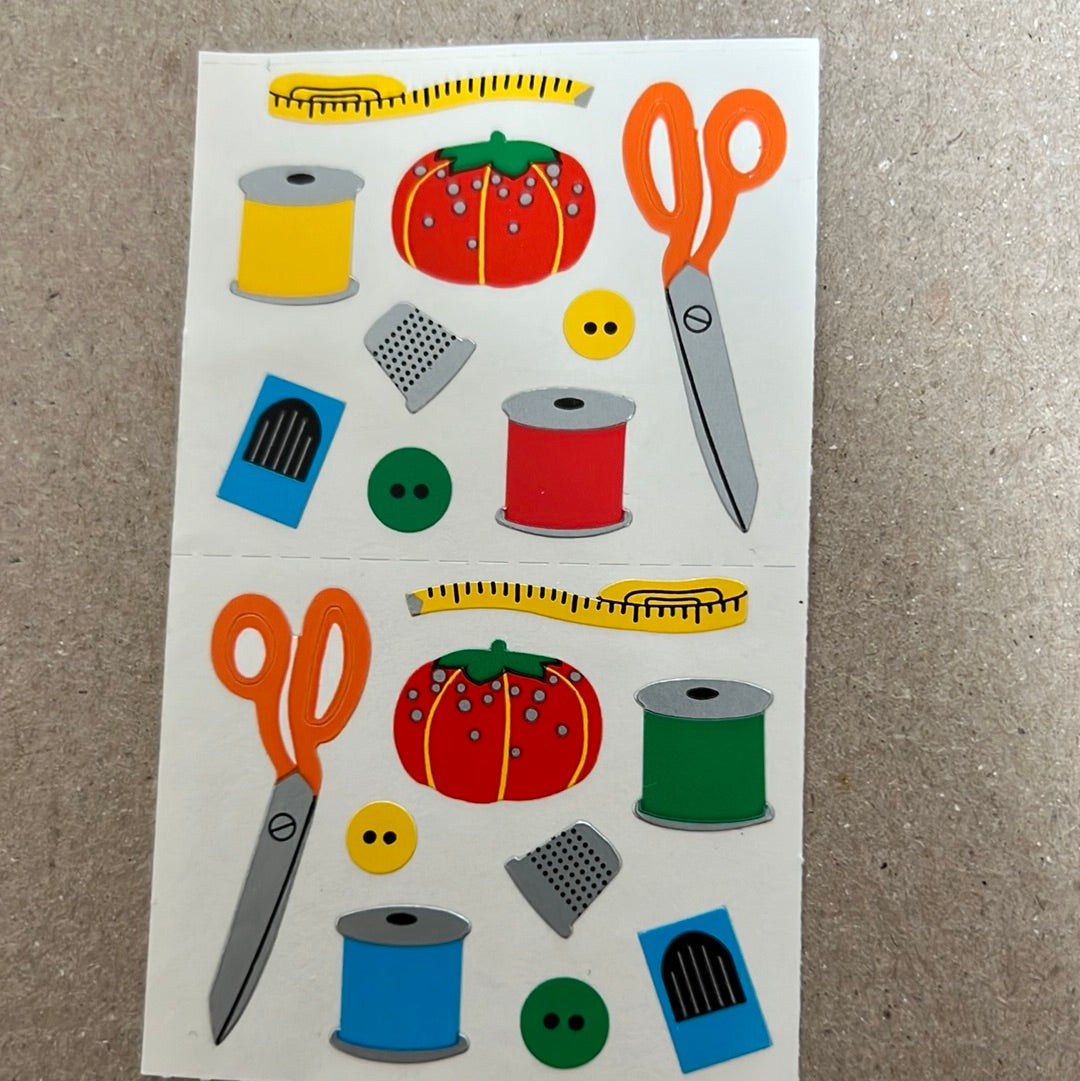 Mrs. Grossman’s Stickers Sewing 1/2 Sheet