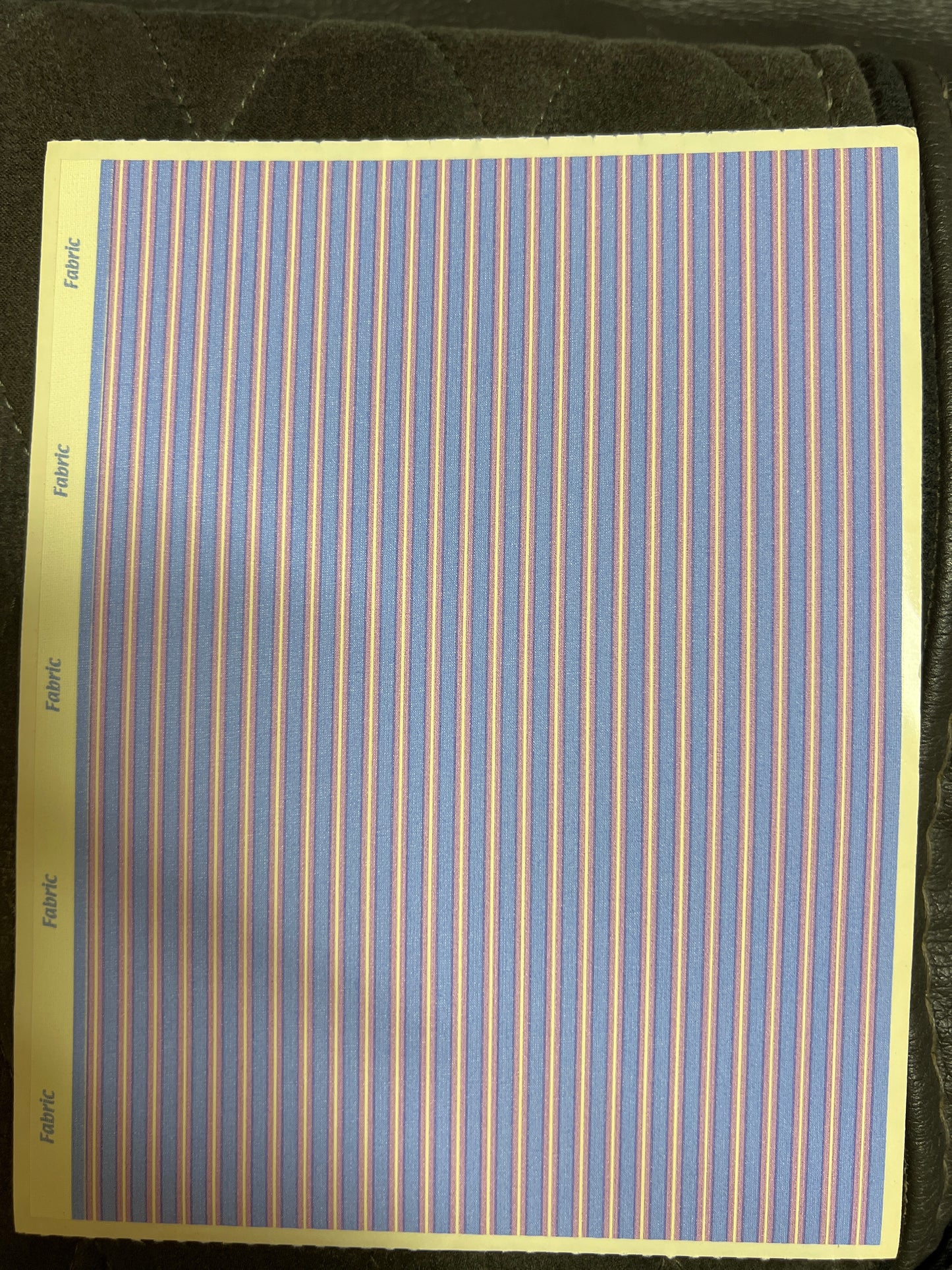 Mrs. Grossman’s Extra Extravagant Stickers Oxford Blue Fashion Fabrics  New