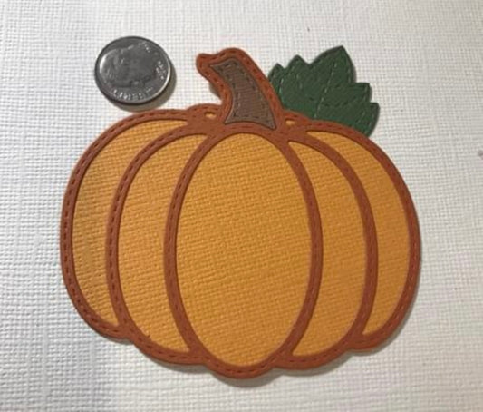 Pumpkin Die Cuts Fall