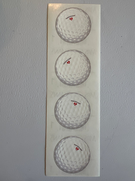 Mrs. Grossman’s Stickers Sport Golf Balls New