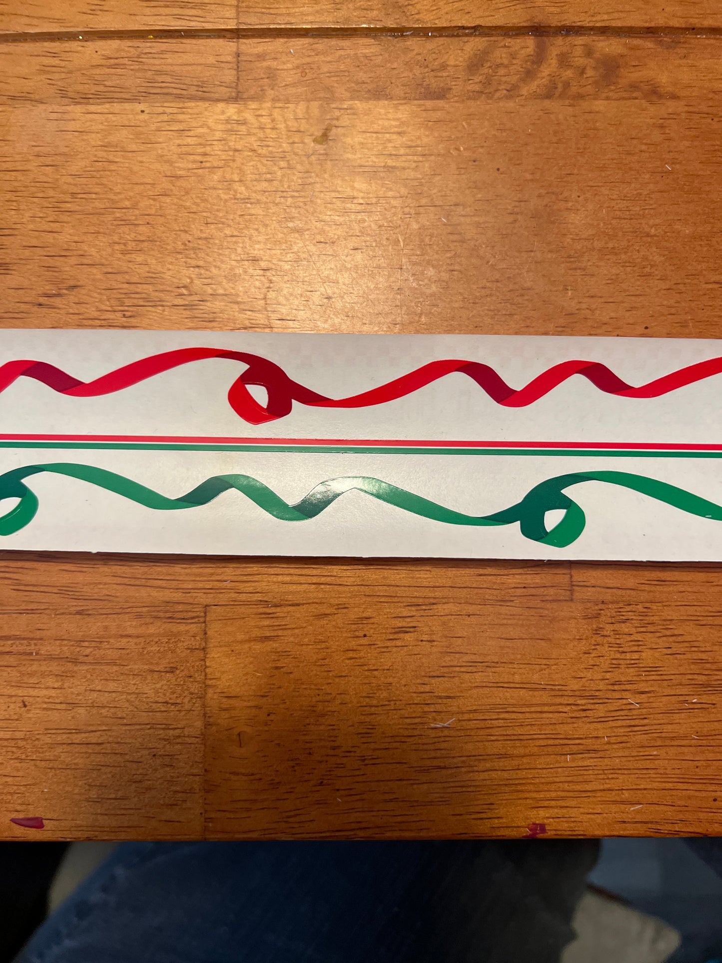 Mrs. Grossman’s Design Line Stickers Christmas Ribbon