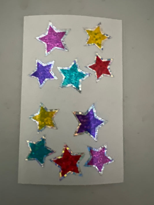 Mrs. Grossman’s Stickers Stars Jewel Stars 1/2 Sheet