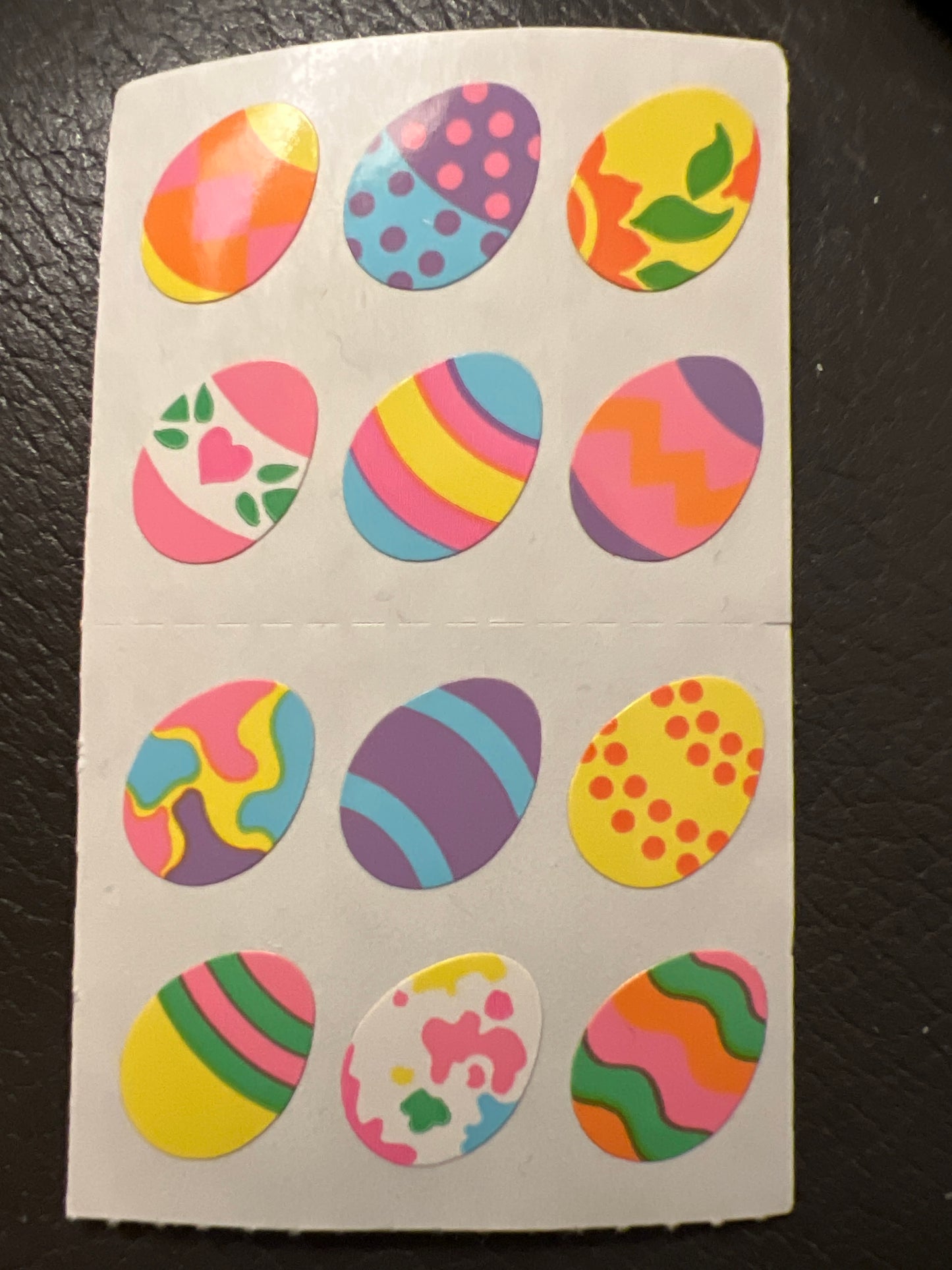 Mrs. Grossman’s Stickers Easter Large Eggs 1/2 Sheet