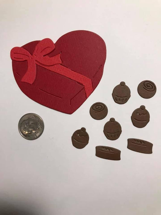 Box of Chocolates Die Cuts Valentine’s