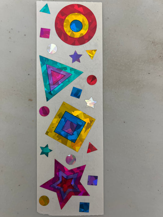 Mrs. Grossman’s Stickers Teen Sparkle Shapes