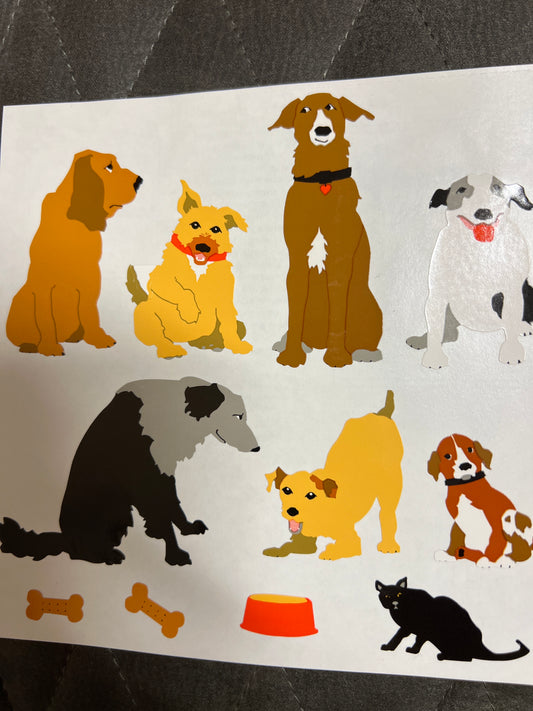 Mrs. Grossman’s Extravagant Stickers Dogs New