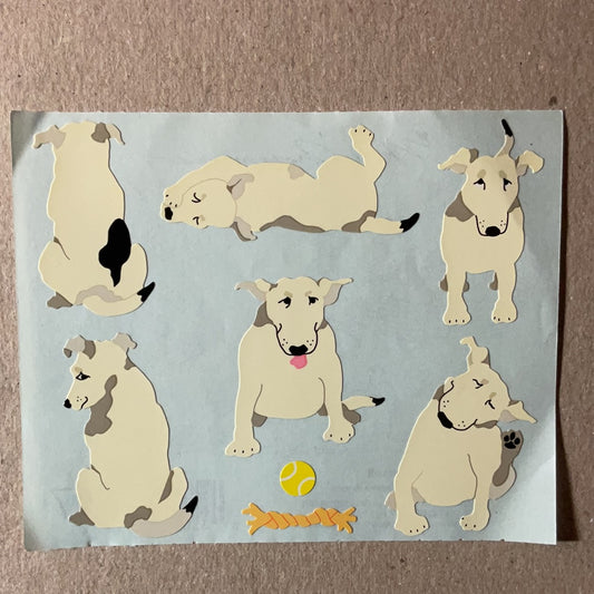 Mrs. Grossman’s Large Stickers Russel 1/2 Sheet Dog