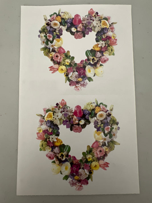 Mrs. Grossman’s Large Stickers Heart Wreath New