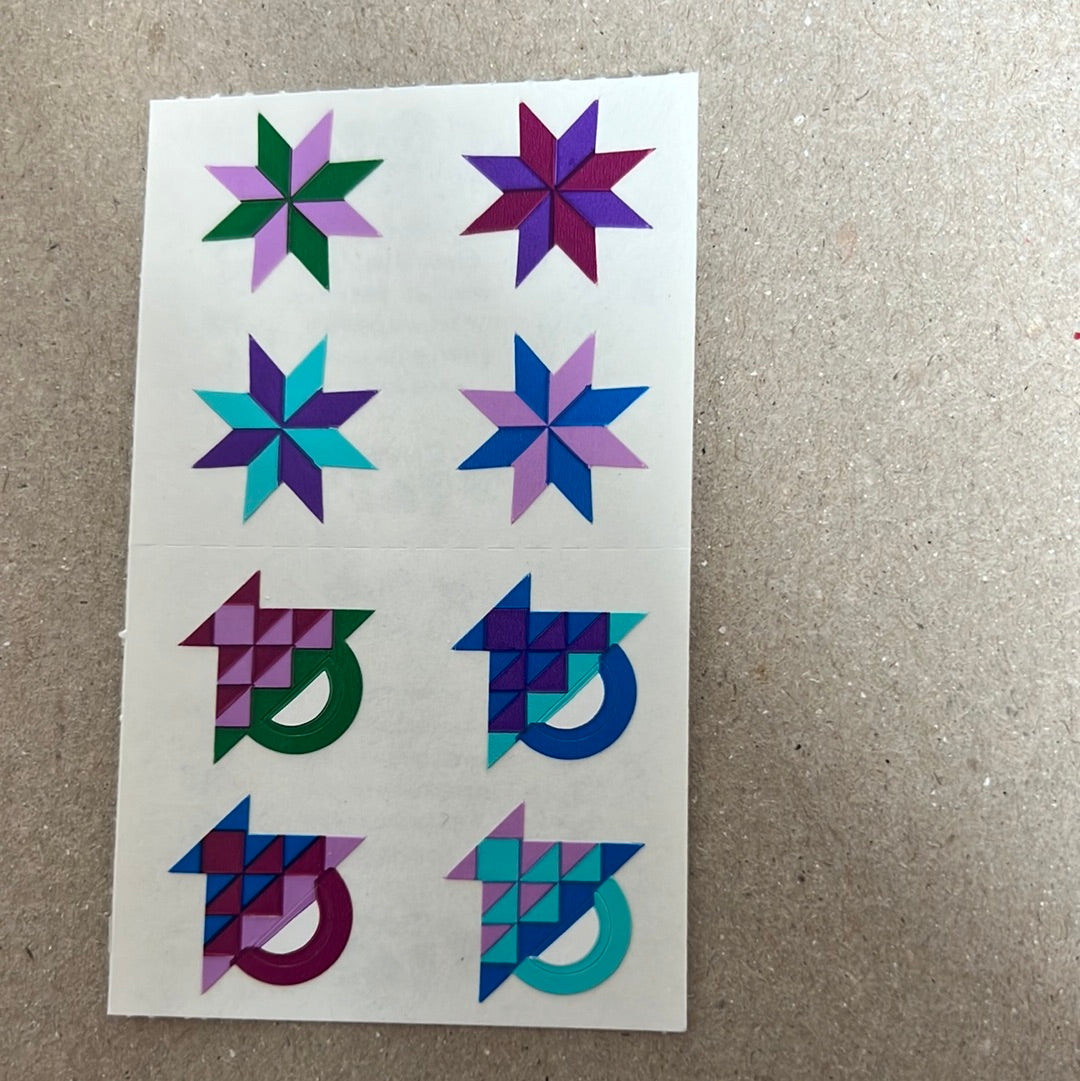 Mrs. Grossman’s Stickers Quilts 1/2 Sheet