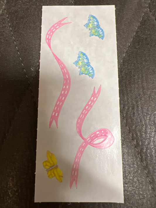 Creative Memories Stickers Girls First Years Ribbon new