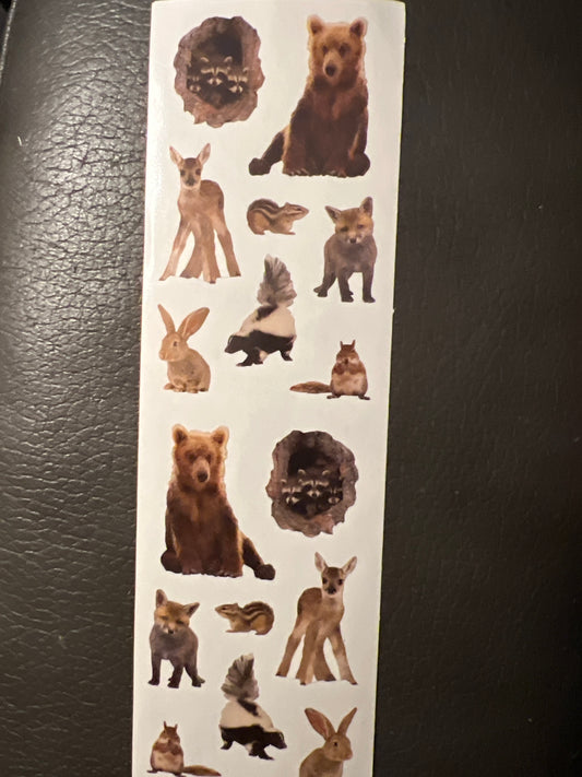 Mrs. Grossman’s Stickers Baby Forest Animals New