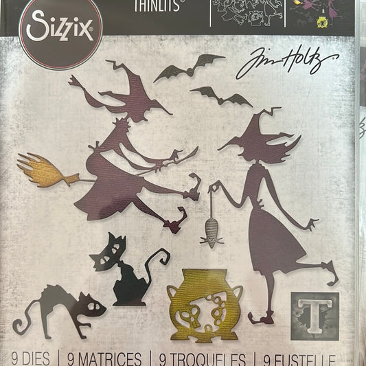Sizzix Thinlets Toil & Trouble Halloween