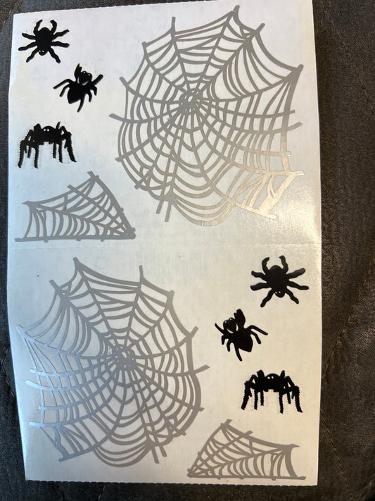 Mrs. Grossman’s Large Stickers Halloween Spiders Web New