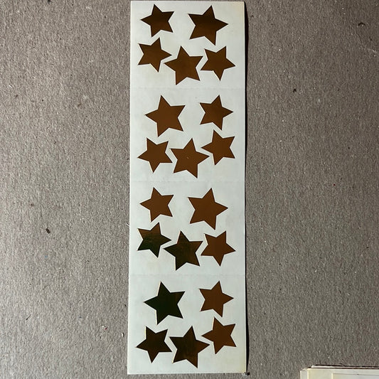 Mrs. Grossman’s Stickers Stars Gold