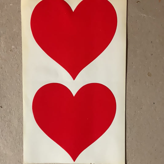 Mrs. Grossman’s Large Stickers Hearts Valentine’s
